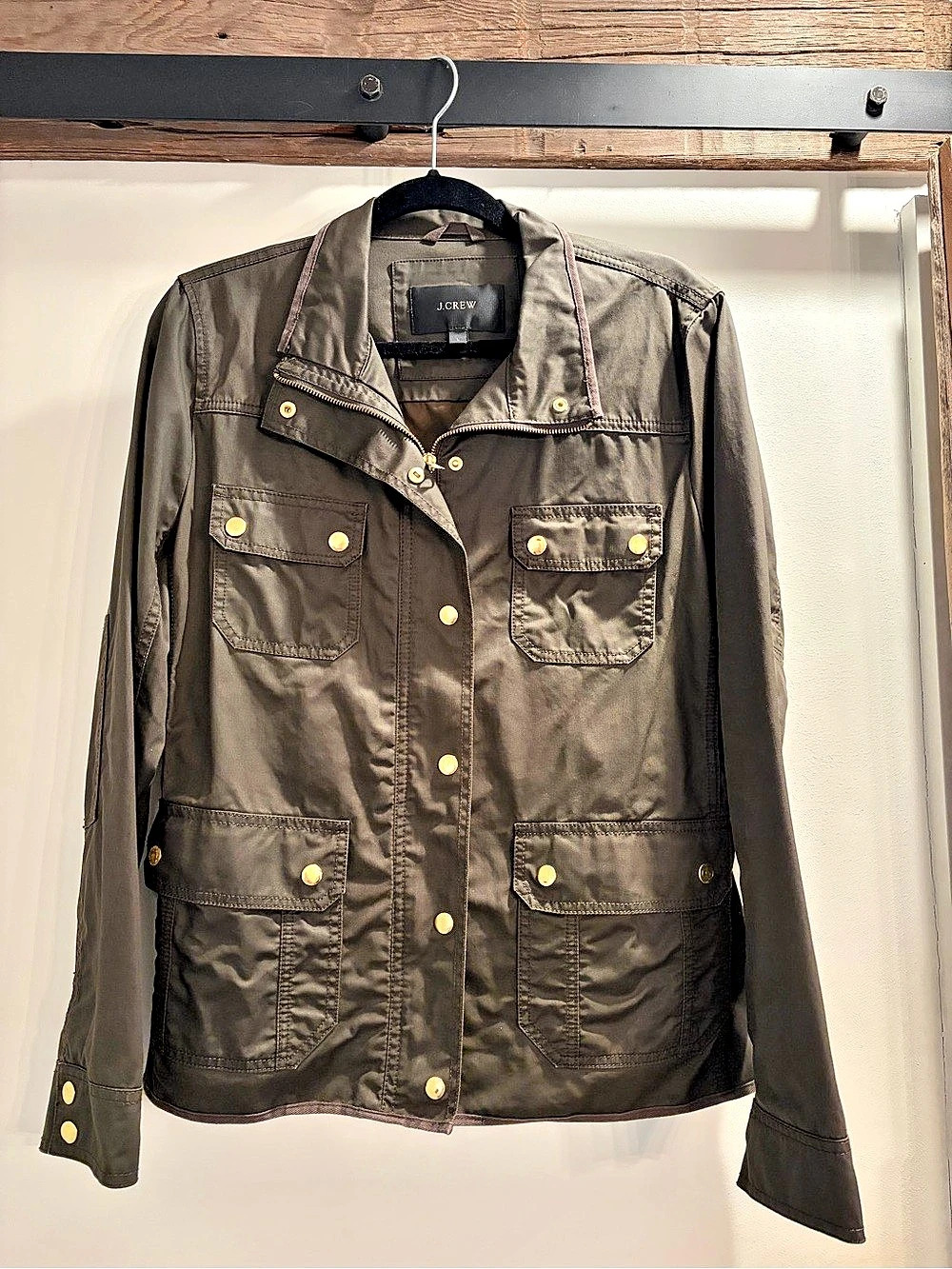 J.Crew Downtown Field Jacket in Brown